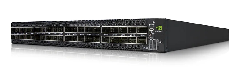 NVIDIA Quantum MQM8790-HS2F HDR 200Gb/s InfiniBand 交换机