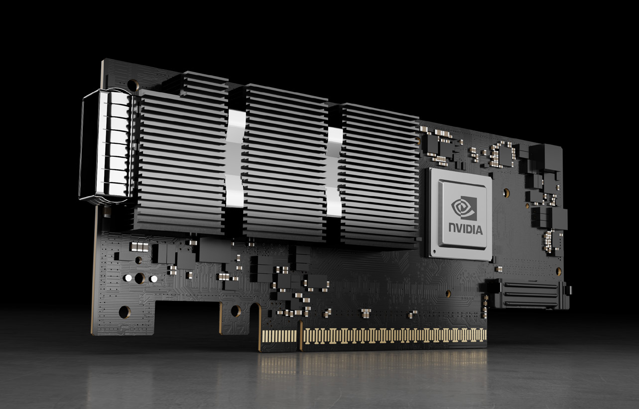 NVIDIA MCX75310AAS-HEAT ConnectX-7 Adapter Card NDR200Gb/s单端口OSFP InfiniBand网卡